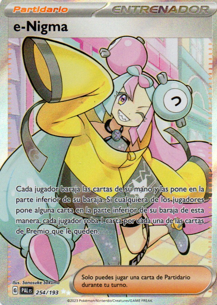 e-Nigma  Ultra rare Español