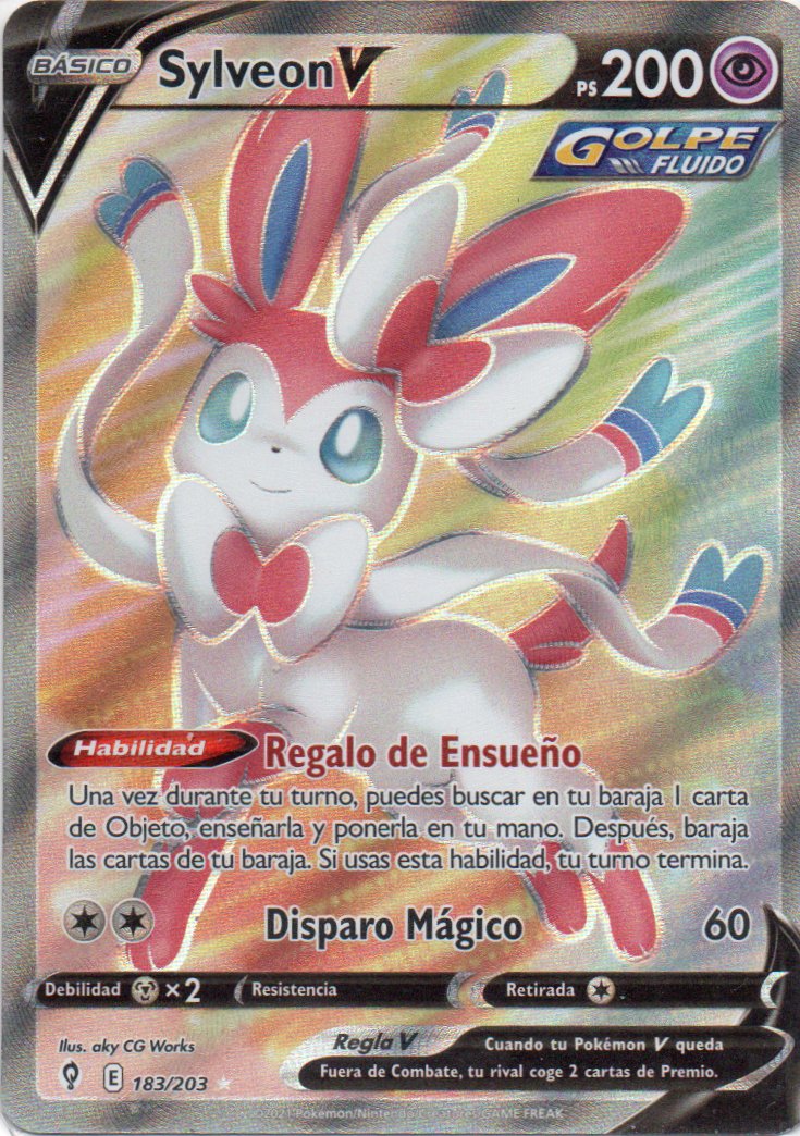 Sylveon V  Ultra rare Español
