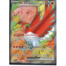 Ho-Oh ex de Ethan  Ultra rare Español
