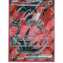 Yveltal ex  Ultra rare Ingles