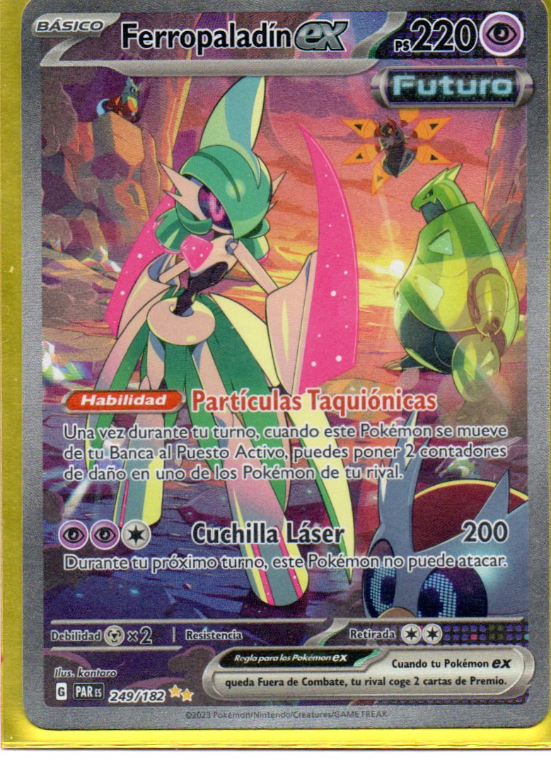 Ferropaladin ex  Special Illustration rare Español