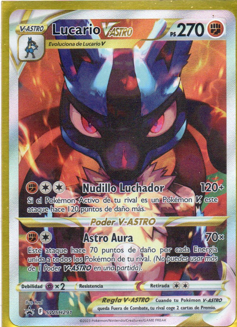 Lucario Vastro  promo Español