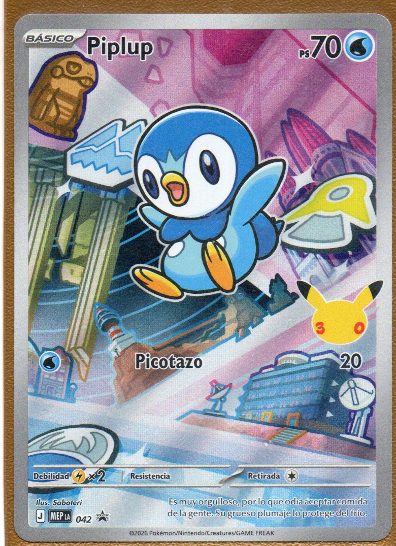 Piplup  promo Español