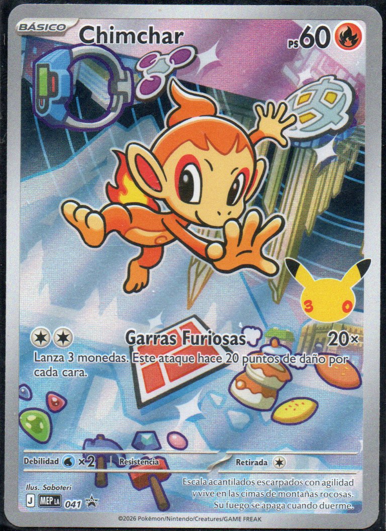 Chimchar  promo Español