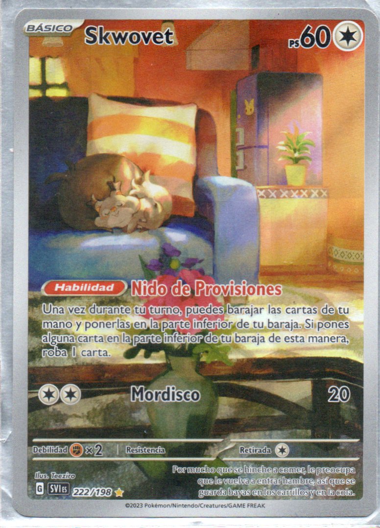 Skwovet  Illustration rare Español