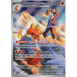 Magcargo de Ethan  Illustration rare Español