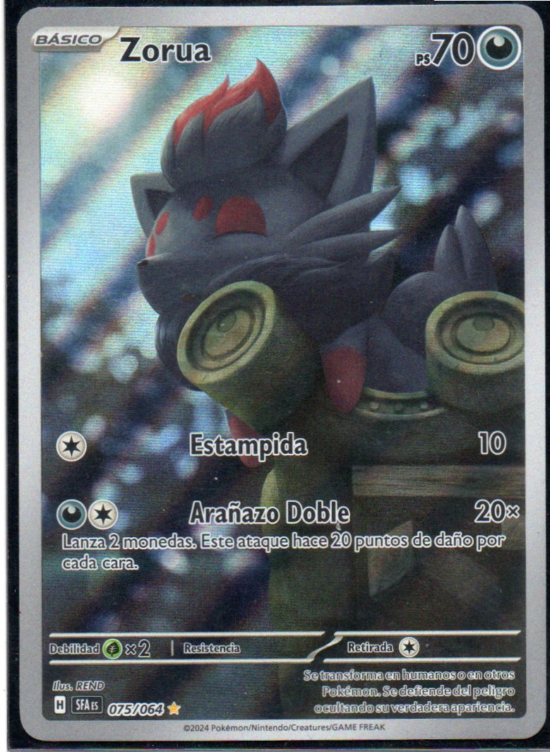 Zorua  Illustration rare Español