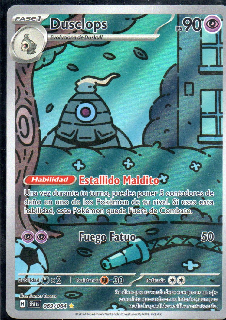 Dusclops  Illustration rare Español