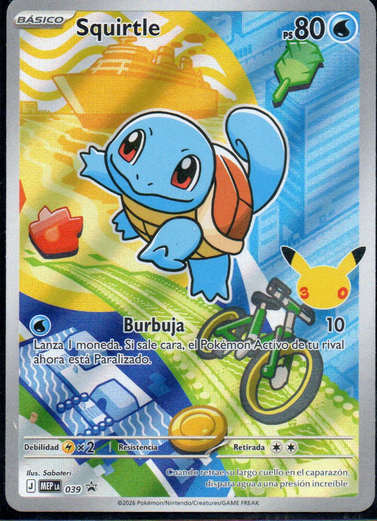 Squirtle  promo Español