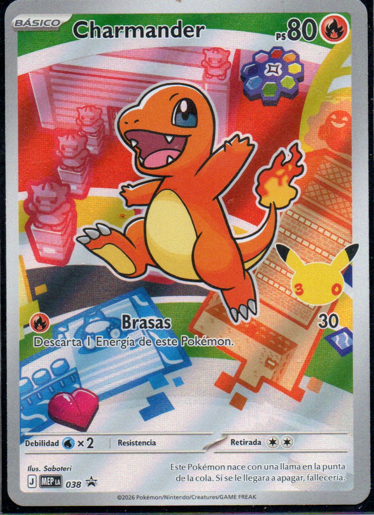 Charmander  promo Español