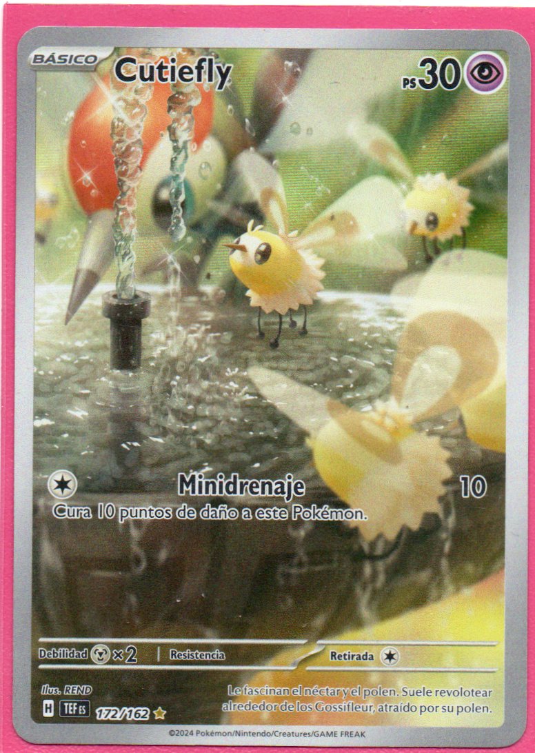 Cutiefly  Illustration rare Español