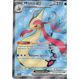 Milotic ex  ultra rare Ingles