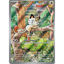 Meowth  Illustration rare Ingles