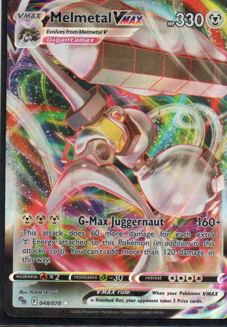 Melmetal Vmax DMG ultra rare Ingles
