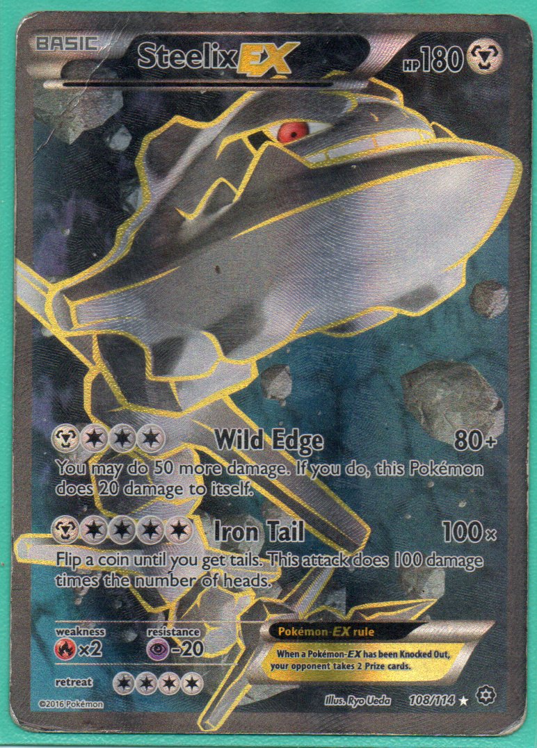 Steelix EX DMG ultra rare Ingles