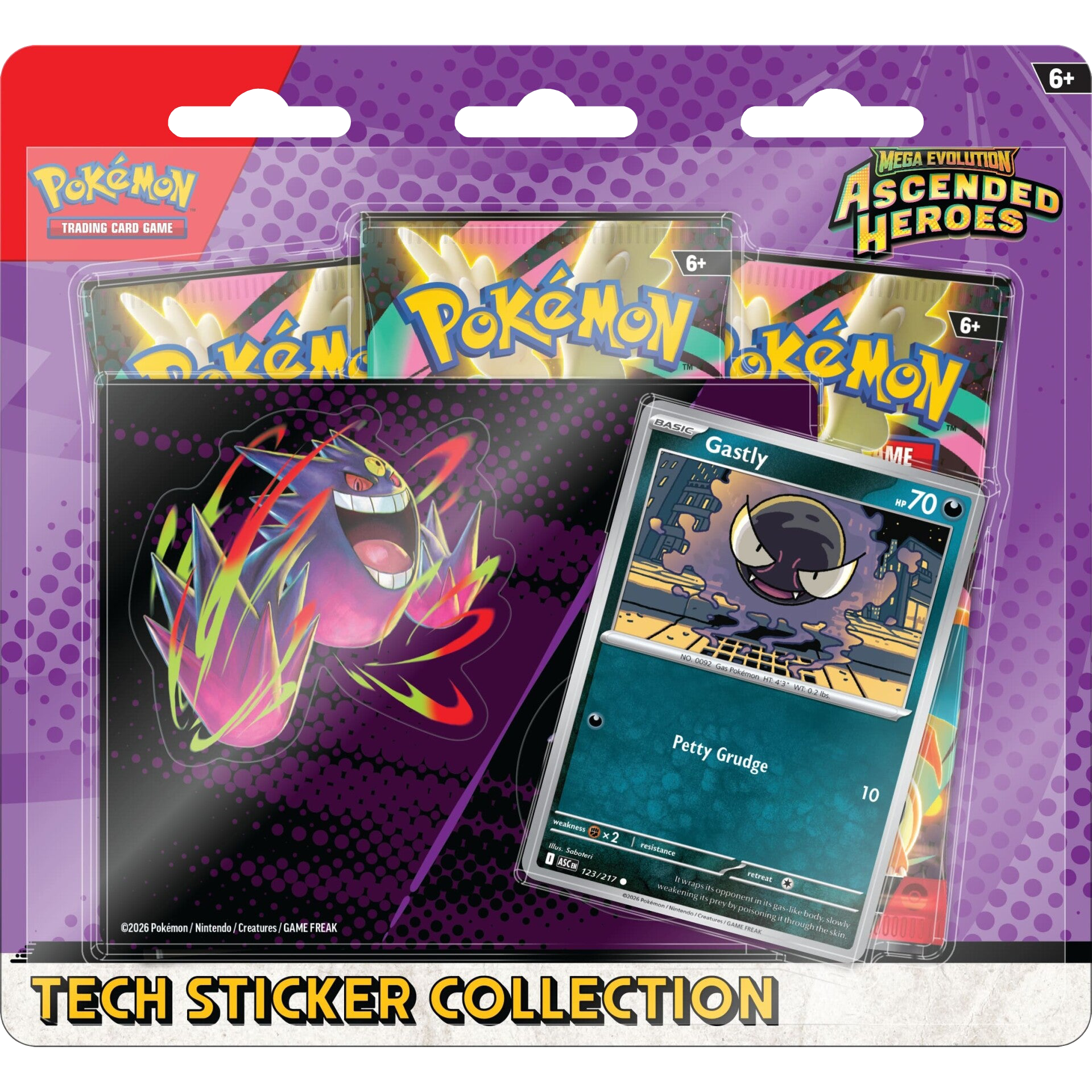 Tech Sticker Collection Ascended Heroes Pokemon TCG Ingles