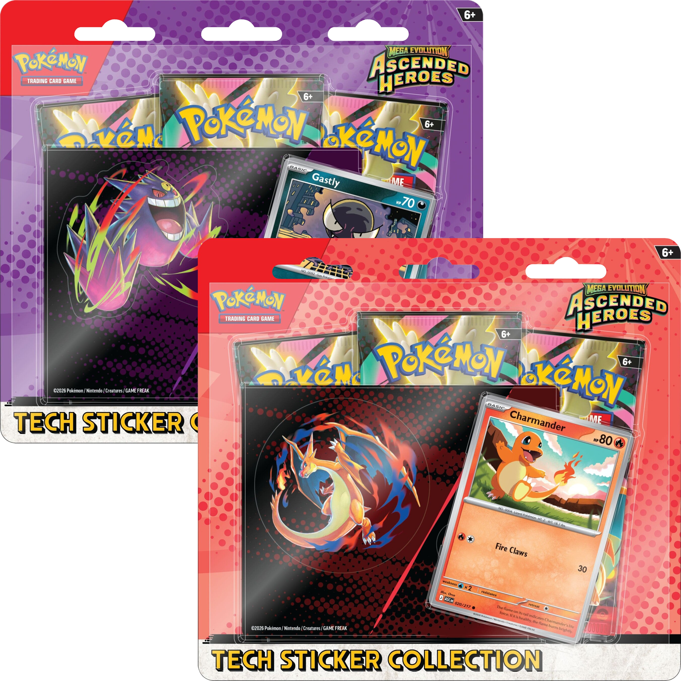 Tech Sticker Collection Ascended Heroes Pokemon TCG Ingles