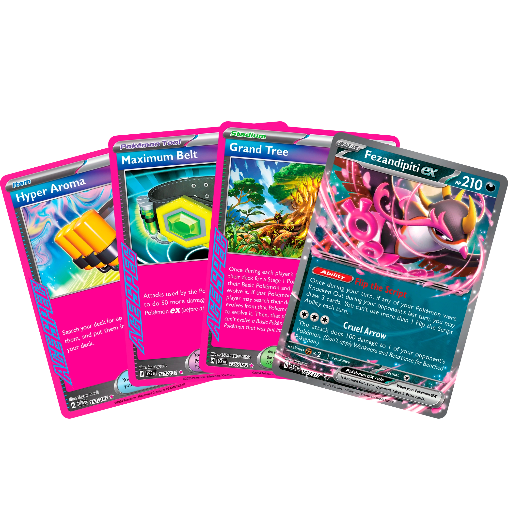 Trainer's Toolkit Fezandipiti ex Pokemon TCG Ingles
