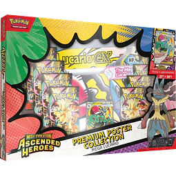 Mega Lucario ex Poster Collection Pokemon TCG