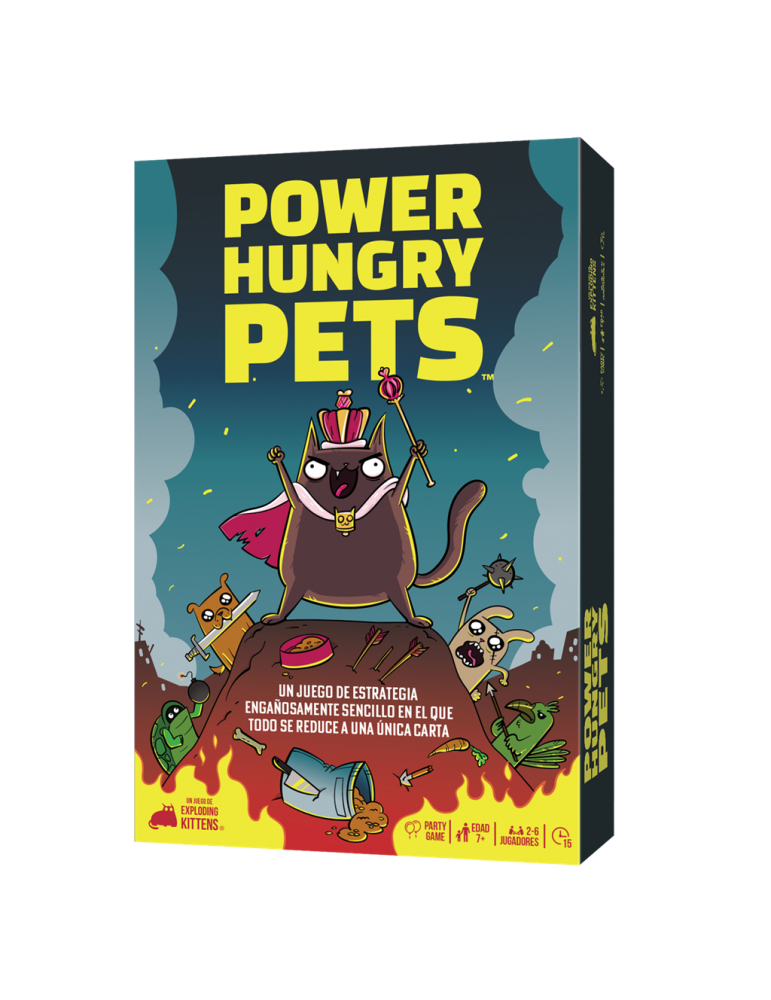 Power Hungry Pets - Juego de Cartas