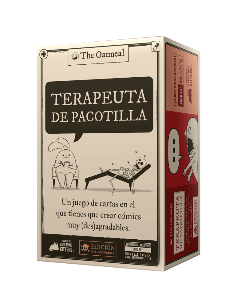 Terapeuta de Pacotilla - Juego de Cartas (17+)