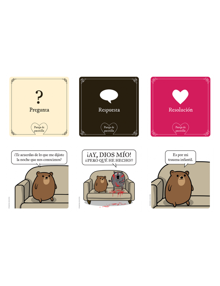 Pareja de Pacotilla - Juego de Cartas (18+)