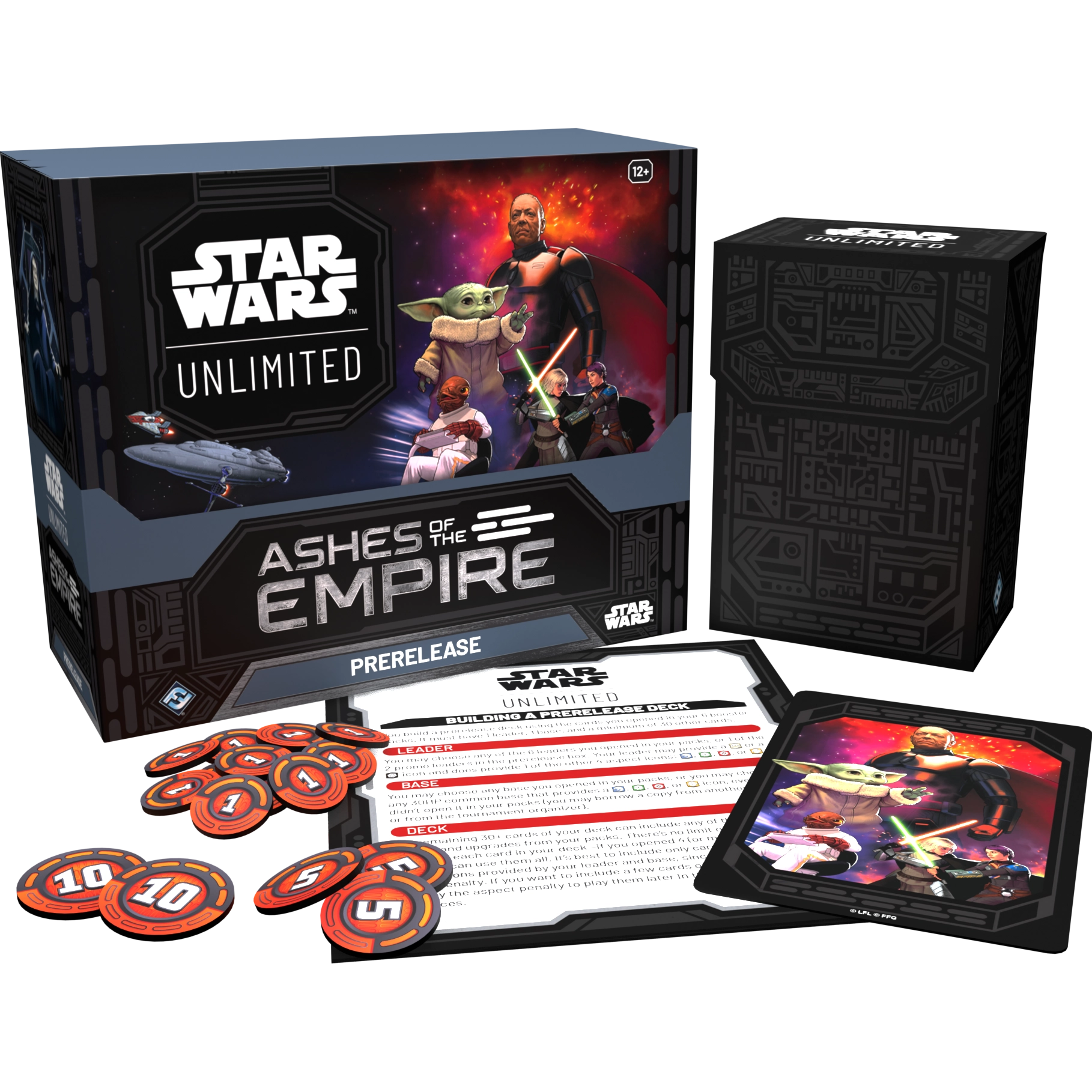 Prerelise Box Ashes of the Empire Star Wars Unlimited