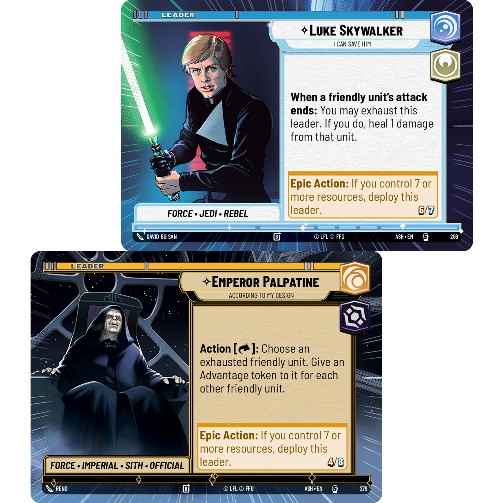 Prerelise Box Ashes of the Empire Star Wars Unlimited