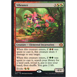 Vibrance ECL 249 Mythic rare Ingles