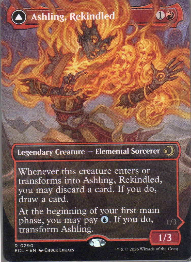Ashling, Rekindled ECL 290 Rare Ingles