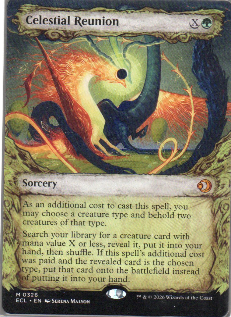 Celestial Reunion ECL 326 Mythic rare Ingles
