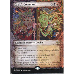 Grub's Command ECL 340 Rare Ingles