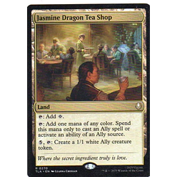Jasmine Dragon tea Shop TLA 270 Rare Ingles
