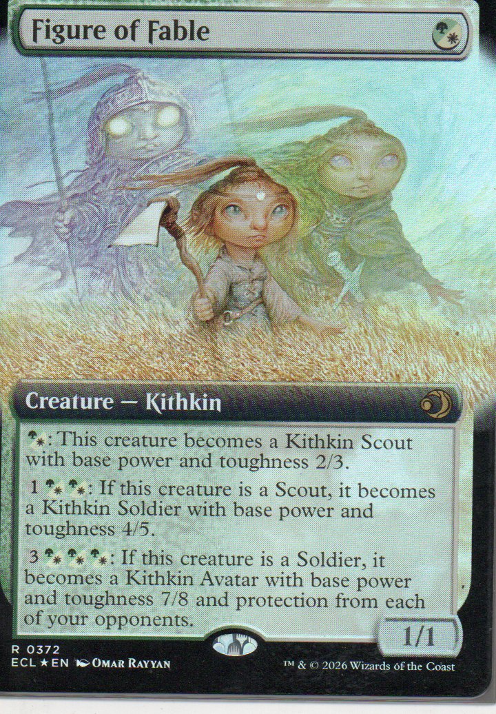 Figure of Fable ECL 372 Rare foil Ingles