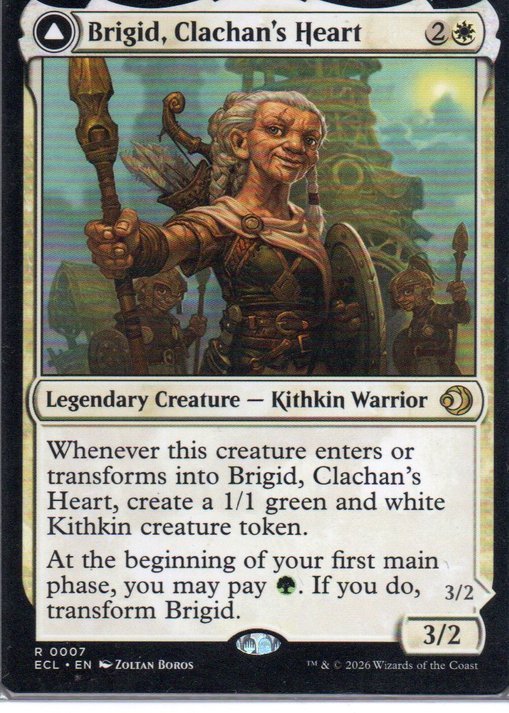 Brigid, Clachan's Heart ECL 007 Rare Ingles