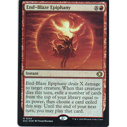 End-Blaze Epiphany ECL 134 Rare foil Ingles
