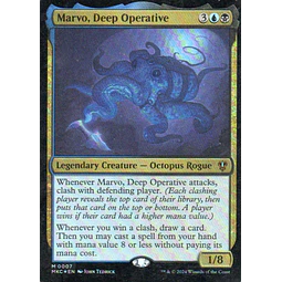 Marvo, Deep Operative MKC 007 Mythic rare foil Ingles