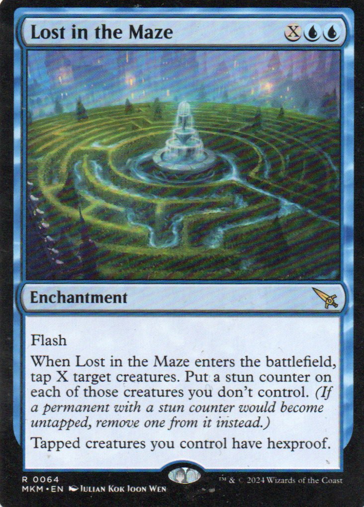 Lost in the Maze MKM 064 Rare Ingles