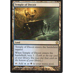 Temple of Deceit 225 Rare Ingles