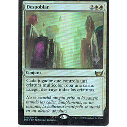 Despoblar SNC 010 Rare Foil Ingles