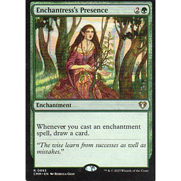 Enchantress's Presence CMM 893 Rare Ingles