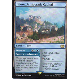 Jidoor, Aristocratic Capital FIN 284 Rare Ingles