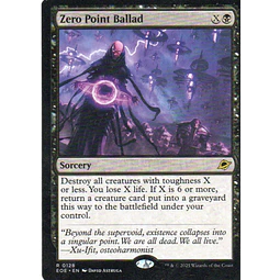 Zero Point Ballad EOE 128 Rare Ingles