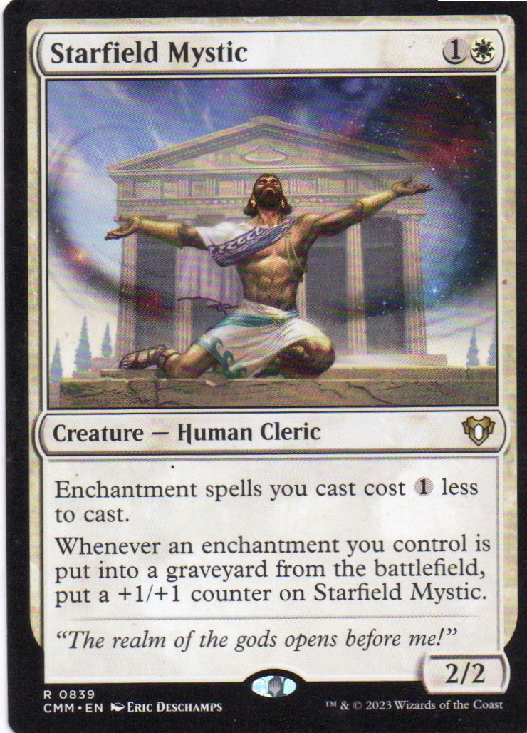 Starfield Mystic CMM 839 Rare Ingles
