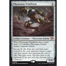 Phyrexian Triniform CMM 969 Mythic rare Ingles
