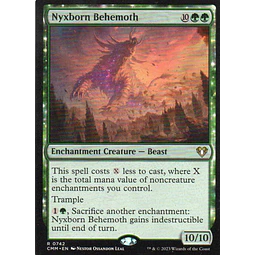 Nyxborn Behemoth CMM 742 Rare Ingles