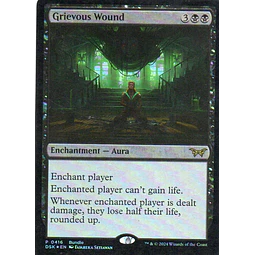 Grievous Wound DSK 416 Rare Foil Ingles