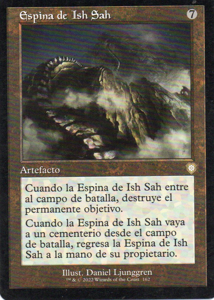 Espina de Ish Sah 162 Rare Ingles