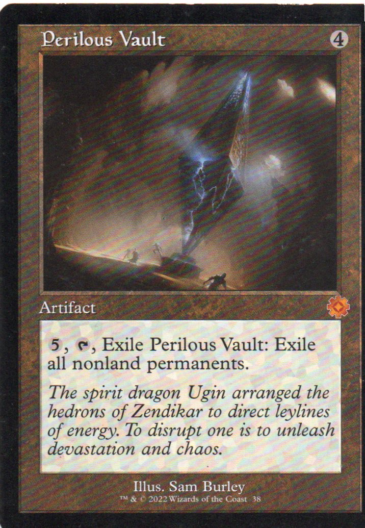 Perilous Vault 38 Mythic rare Ingles
