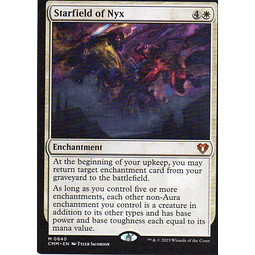 Starfield of Nyx CMM 840 Mythic rare Ingles